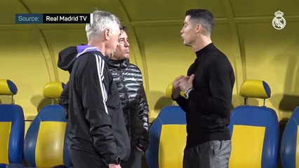 Ronaldo meets Real Madrid players in Saudi Arabia