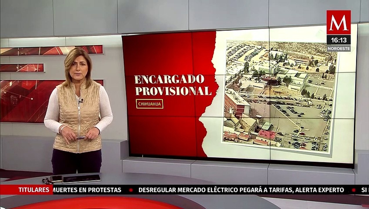 Nombran a Alejandro Díaz Becerra como encargado provisional del sistema penitenciario en Chihuahua