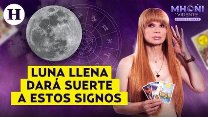 ¿Qué efecto tendrá la Luna Llena en los signos? Mhoni Vidente lo revel