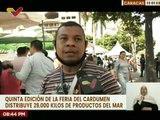 Caracas | V Feria del Cardumen en la Av. Bolívar distribuye más de 29 mil kilos de productos del mar