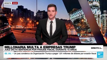 Directo a... Washington y la multa contra las empresas de Donald Trump