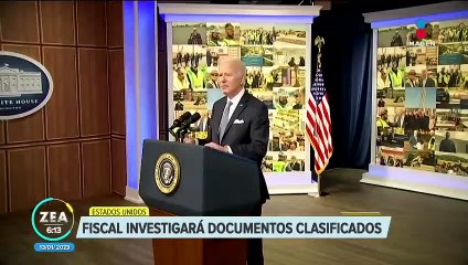Fiscal especial investigará caso de documentos de Joe Biden