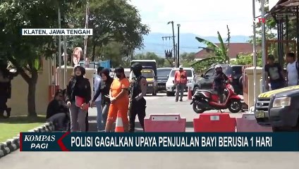 Polisi Gagalkan Penjualan Bayi Berusia Satu Hari di Klaten