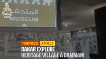 Dakar Explore : Heritage village à Dammam - #Dakar2023