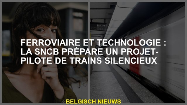 Rail et technologie: SNCB prépare un projet pilote de trains silencieux