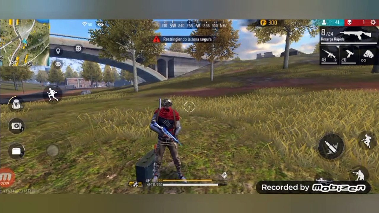 Una partida buena de free fire mira que paso xd