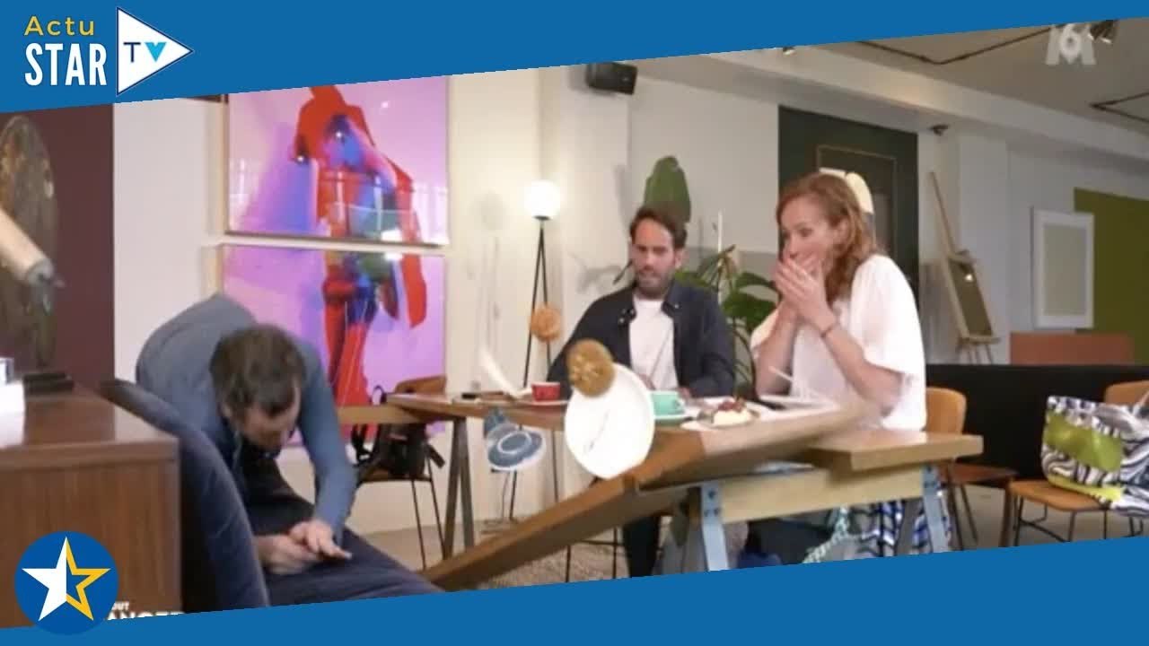 Tout changer ou déménager : la grosse chute de Stéphane Plaza, qui renverse une table sur son passag