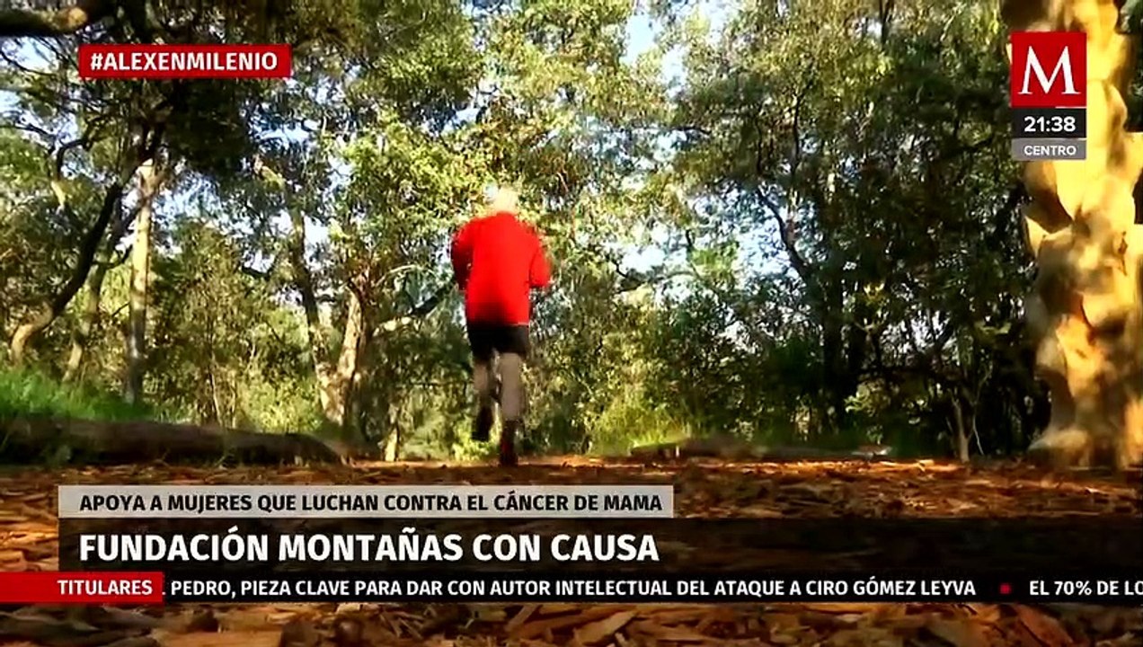 Escalar 3 montañas en 24 horas; el reto de Fabrizio Motta para ayudar a víctimas del cáncer de mama