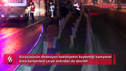 TEM otoyolunda kaza! Bir kişi yaralandı