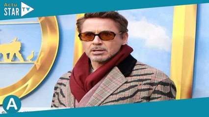Robert Downey Jr. méconnaissable pour son prochain rôle, son look incroyable