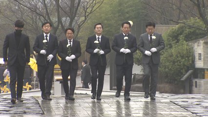 민주당 시도지사들 봉하마을과 평산마을 잇따라 방문 / YTN