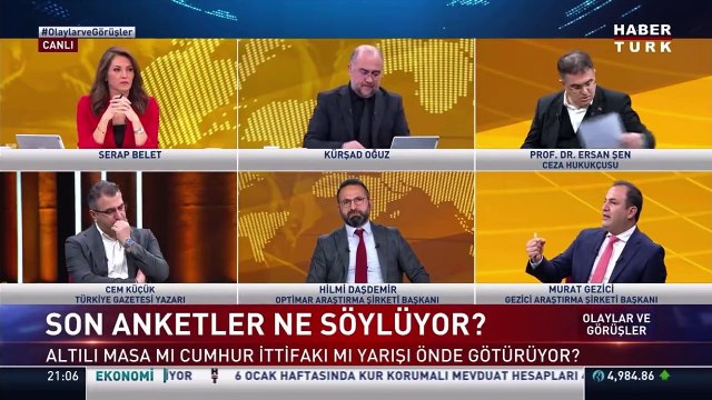 Hilmi Daşdemir ve Murat Gezici canlı yayında birbirlerine girdi! Reklama gitmek zorunda kaldılar