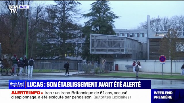 L'établissement scolaire de Lucas était au courant du harcèlement dont était victime l'adolescent