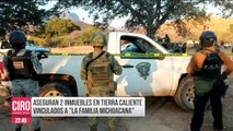 Aseguran inmuebles en Tierra Caliente vinculados a la Familia Michoacana