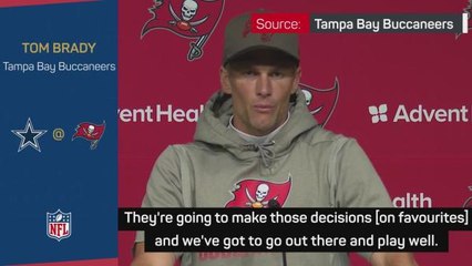 Brady not paying attention to underdog tag against Cowboys