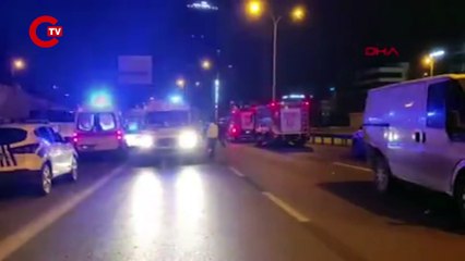 Maltepe'de feci kaza... 4 kişi yaralandı