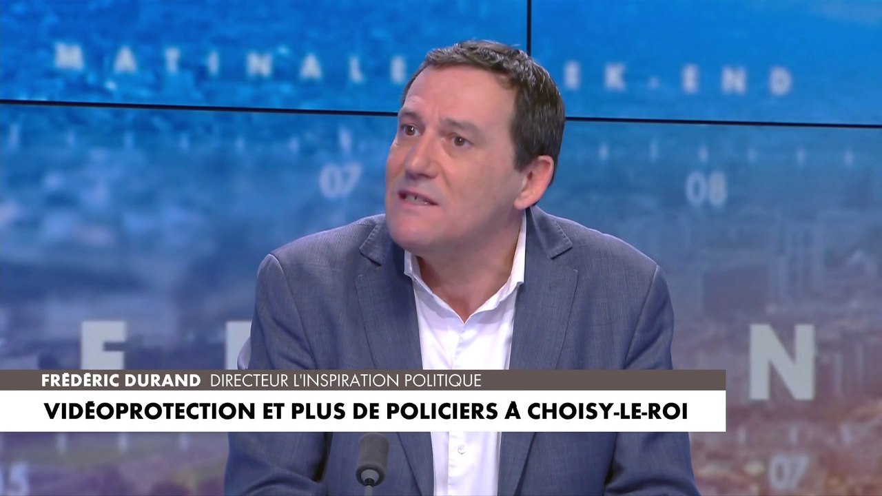Frédéric Durand : «La grande erreur de la gauche, c’est de ne pas avoir compris que la sécurité, on en a besoin. C’est même la première demande des citoyens»