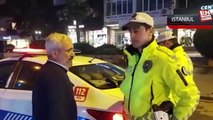 Ceza yazan polise ‘İnsan olalım’ diyen taksici, tepki gördü