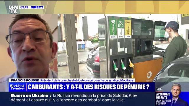 Francis Pousse, président distributeurs de carburants au syndicat Mobilians: Faire des pleins de précaution risque plus de nous déstabiliser que la grève en elle-même