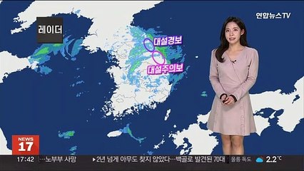[날씨] 모레까지 강원 영동·경북 최고 60cm↑ 대설…다음주 강추위