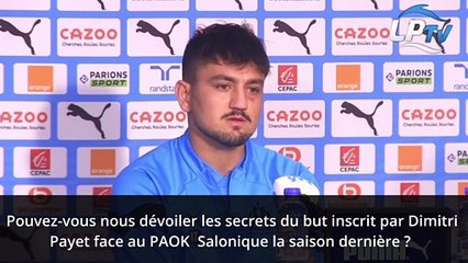 OM : Under "Le but de Payet contre le PAOK n'était pas préparé"