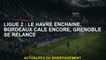 Ligue 2: Le Havre continue, Bordeaux tient toujours, Grenoble relance