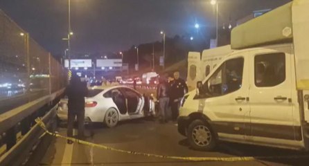 İstanbul’da otomobile silahlı saldırı: 1 ölü