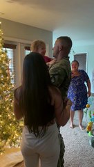 Military Man Surprises His Family