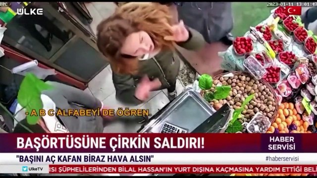 Başörtüsü nedeniyle çirkin saldırıya uğrayan Kanal 7 muhabiri Meryem Nas Ülke TV mikrofonuna konuştu!