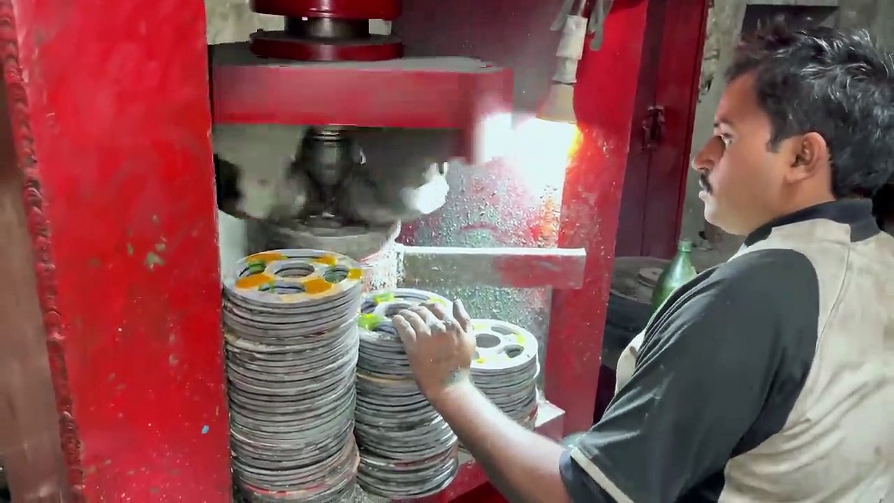 Complete Manufacturing Process of Rear Wheel Sprocket Step by Step _ Rear Wheel Sprocket Production_