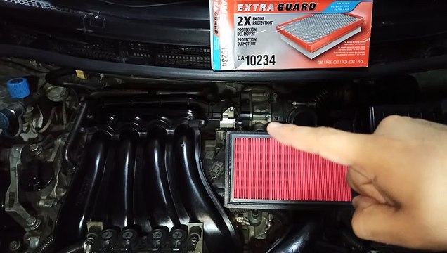 Fallas que ocasiona un filtro de aire sucio o tapado