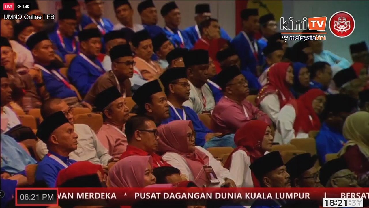 LIVE: Umno AGM winding up speeches by top leaders