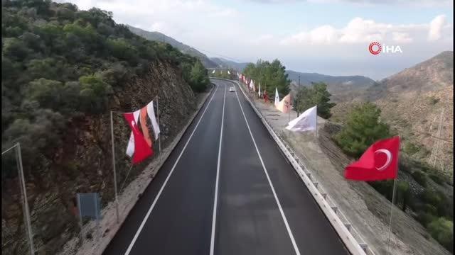 Marmaris-Datça Karayolu tören ile açıldı