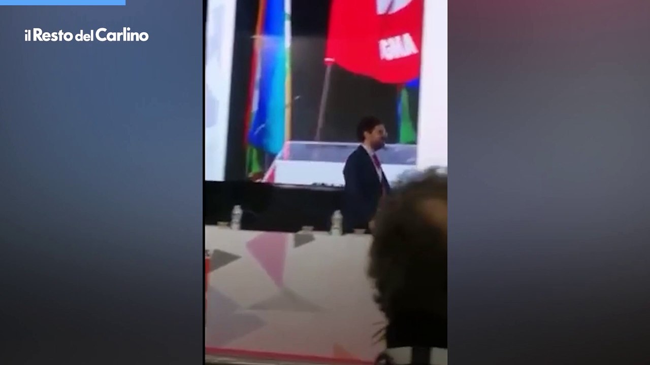 Inno Urss durante l'elezione del segretario di Cgil Bologna