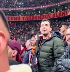 Galatasaraylı taraftarlardan Volkan Demirel'e büyük saygısızlık!