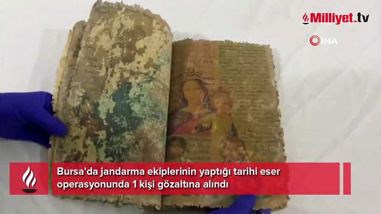 El yazması Tevrat'ı 5 milyon dolara satmak isterken yakalandı