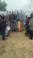 10 गांवों के सैकड़ों किसानों ने दिया बिजली कटौती के विरोध में धरना प्रदर्शन