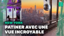 Cette patinoire à New York va vous donner le vertige