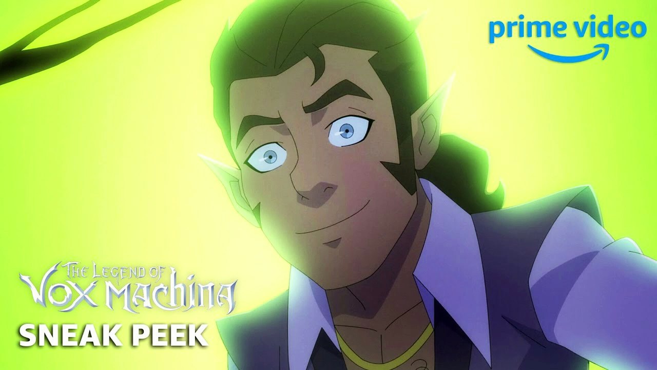 amazon prime video-Scanlan's Rough Landing | The Legend of Vox Machina Sneak Peek | Prime Video