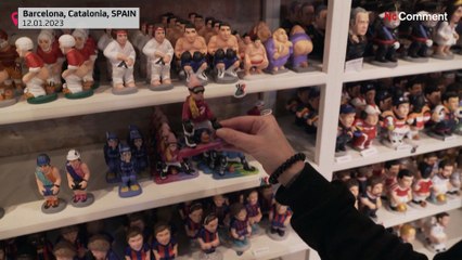 بدون تعليق: تمثال مصغّر على هيئة ليونيل ميسي يحتل صدارة المبيعات في إسبانيا العام الماضي