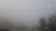 Bolu'da yoğun sis