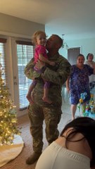 Military Man Surprises His Family