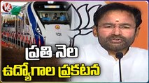 Union Minister Kishan Reddy About PM Modi To Inaugurate Vande Bharat Train In Secunderabad _ V6 News