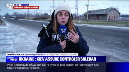 Selon le gouverneur de Donetsk, la ville de Soledar est "sous le contrôle" de l'Ukraine