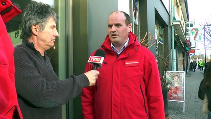 Franz Schnabl und Rene Zonschitz auf SPÖ Wahlkampftour im Bezirk