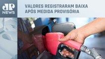 Preço da gasolina nos postos cai a R$ 5,04 o litro, diz ANP