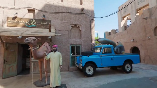 Traditional UAE Life in Old Dubai where it all Started - Dubai travel vlog
