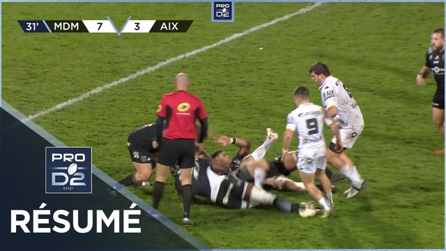 PRO D2 - Résumé US Montauban-Provence Rugby: 20-16 - J17 - Saison 2022/2023