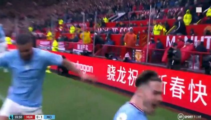 Descargar video: Jack Grealish Goal - Manchester United vs Manchester City 0-1 14/01/2023