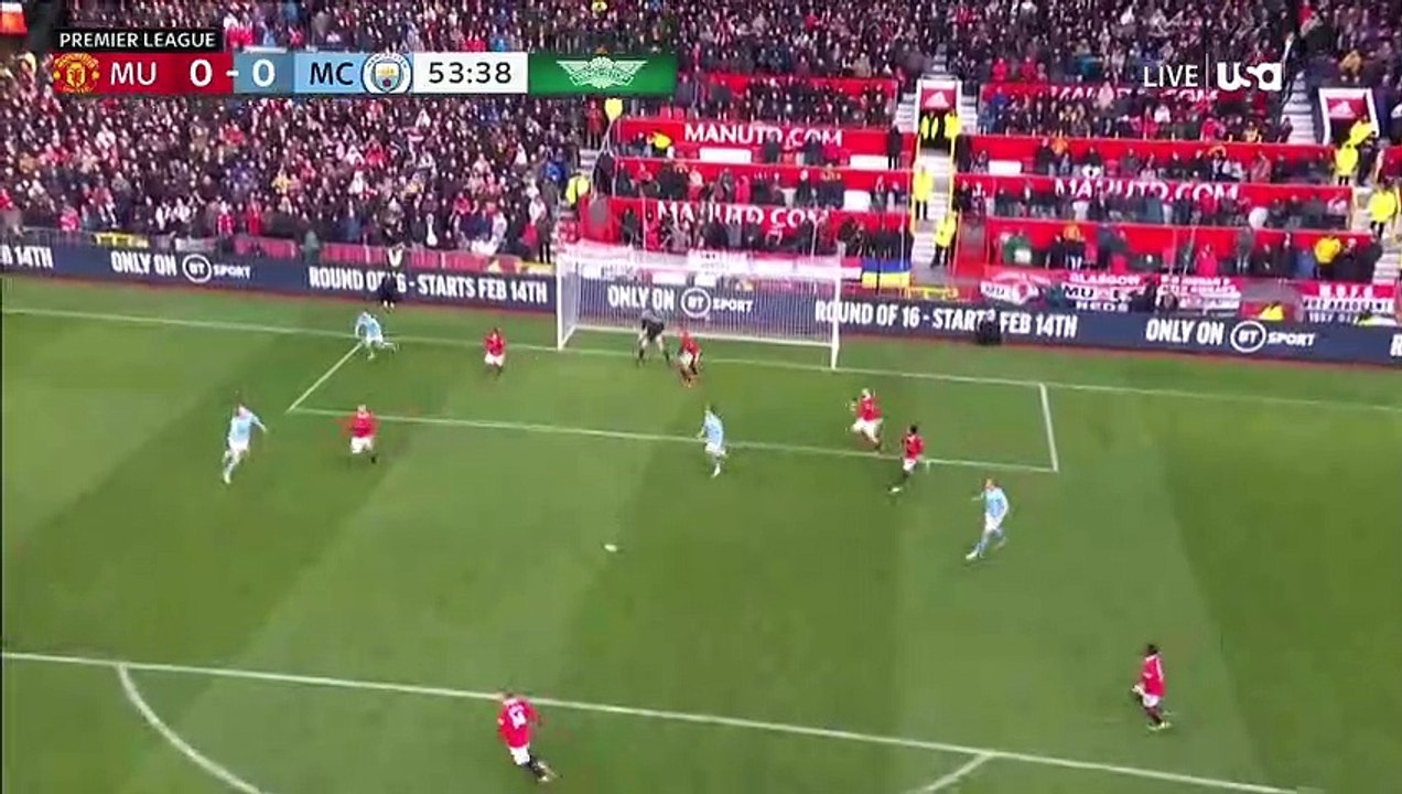 Manchester United vs Manchester City 2-1 Full Highlights 14/01/2023